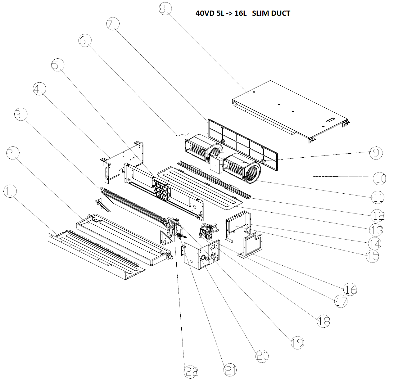 VRF-GAINABLE EXTRA-PLAT-9KBTU/H