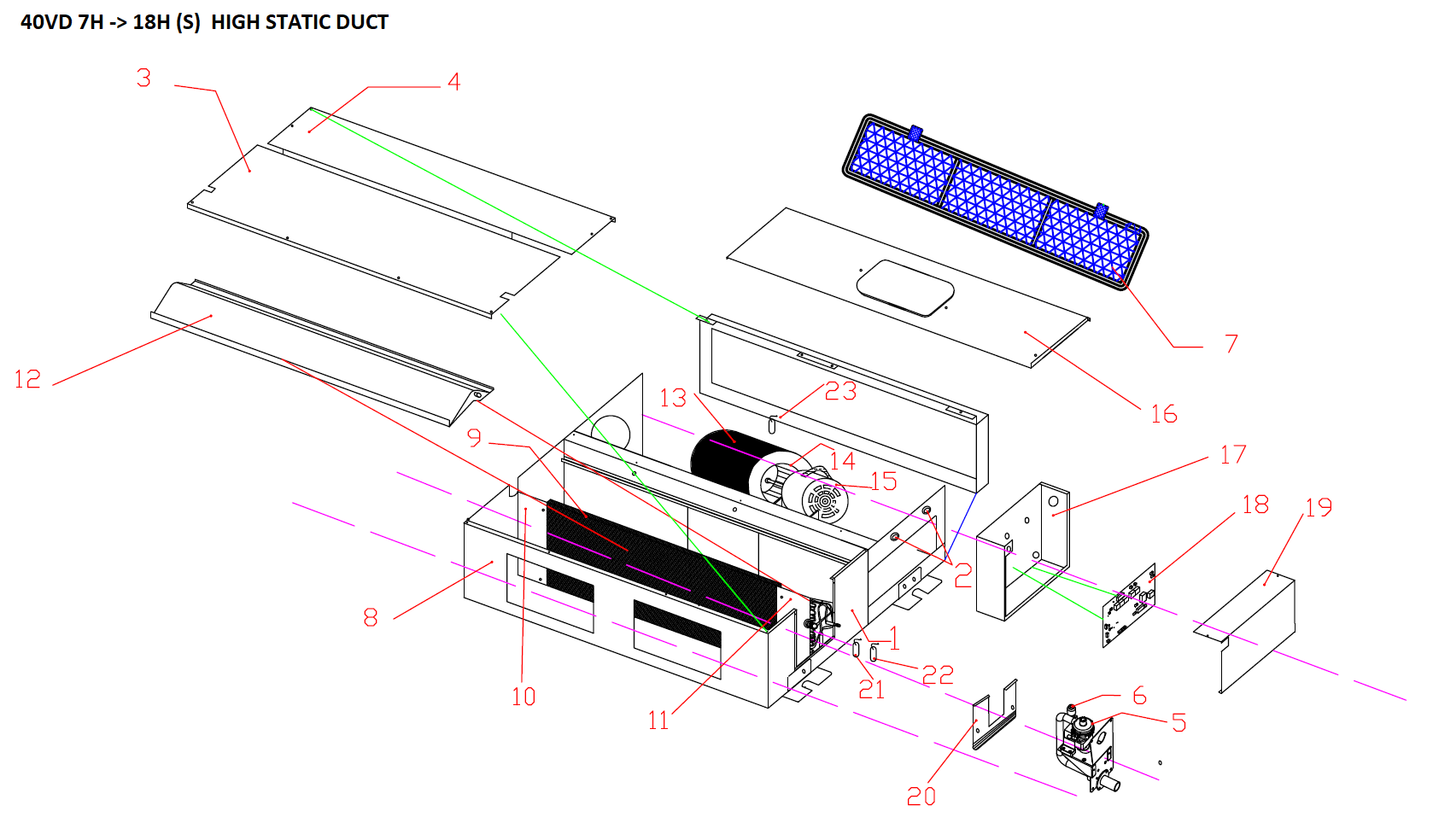 VRF-GAINABLE EXTRA-PLAT-16KBTU/H