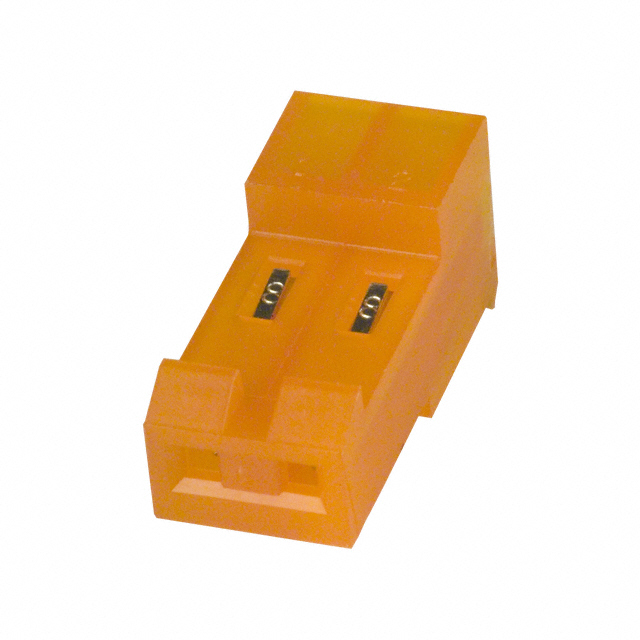 CONNECTEUR 2P PAS 3.96 FEMELLE ORANGE