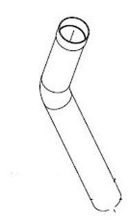TUBE REFOULEMENT