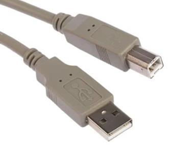 USB MALE WIRE TYPE A-B