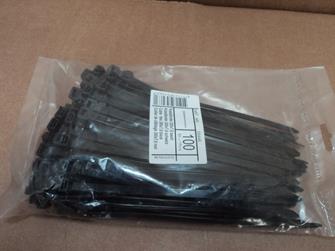 SACHET 100 COLLIERS PA6.6 NOIR